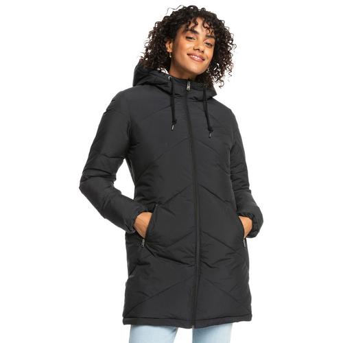 Doudoune longue femme on sale noire avec capuche